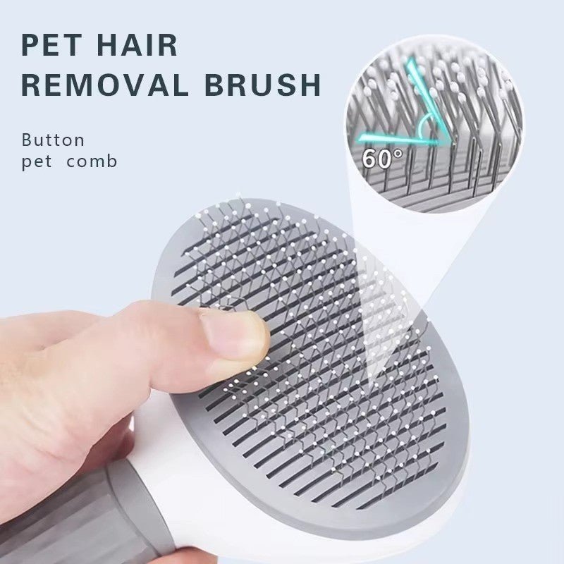 Pet Hair Remover Brush-Self-Cle
